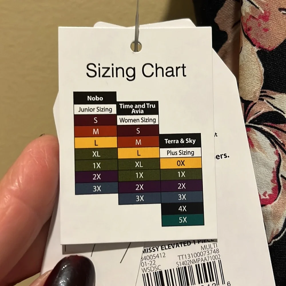 New with Tags! Time and Tru Plunge Swimsuit - Picture 9 of 11